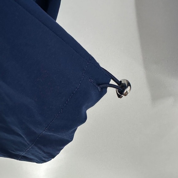 Chico's Blue Pockets Elastic Waistband Pull-On Workout Ankle Pants Size Medium - Picture 5 of 14